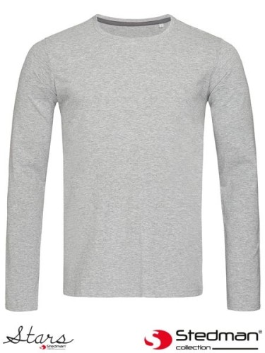 T-SHIRT MĘSKI Z DŁUGIM RĘKAWEM