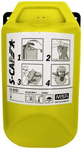 Kaptur ucieczkowy MSA S-cap w pojemniku 10064645